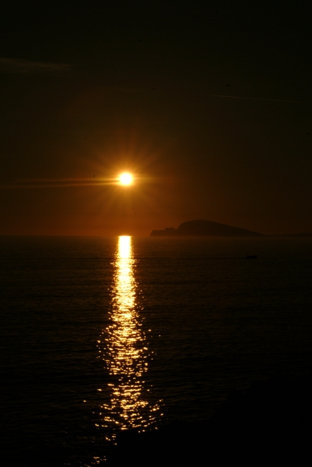 Tramonti sulla costa di Enea